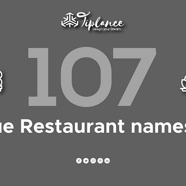 73 Fast Food Restaurant Names Ideas For Your New Business Tiplance
