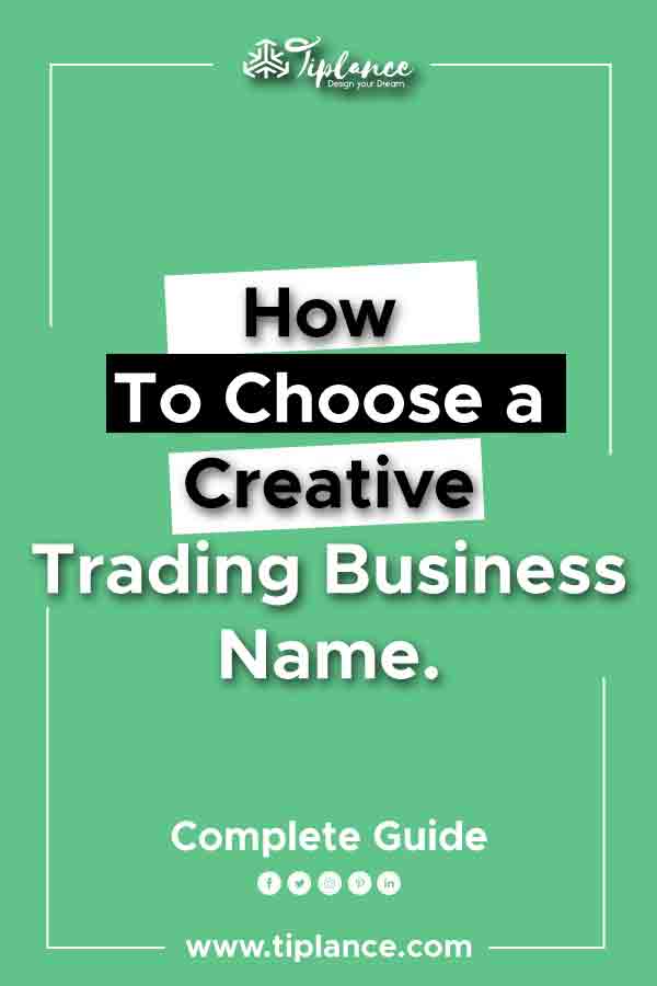 Trading company name ideas