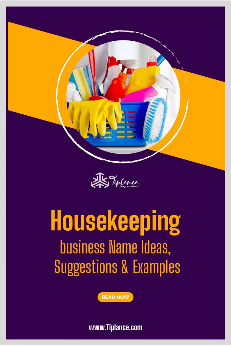 Housekeeping Business Names Ideas Tiplance