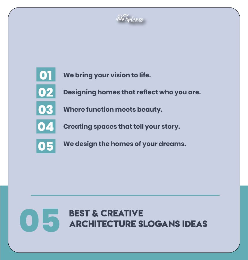 Best Architecture Slogans Ideas & Examples