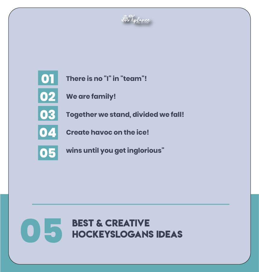 Catchy Hockey Slogans Taglines & Ideas