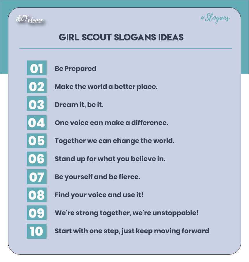 girl scout tagline