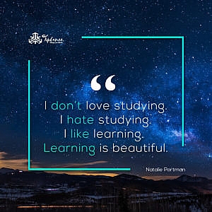 Natalie Portman_ Learning Quote-Tiplance