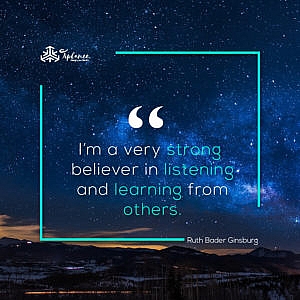Ruth Bader Ginsburg_ Learning Quote