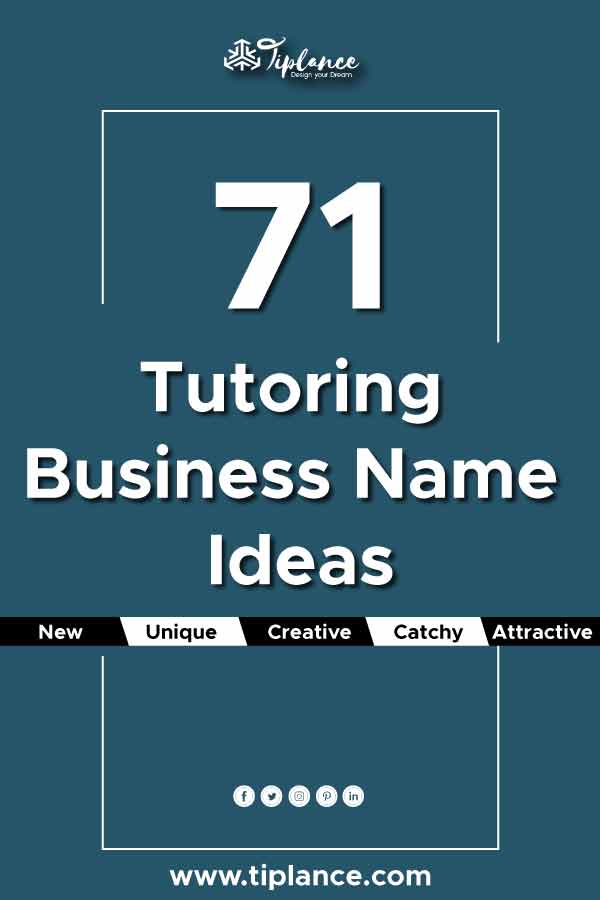 Tutoring Business Name Ideas