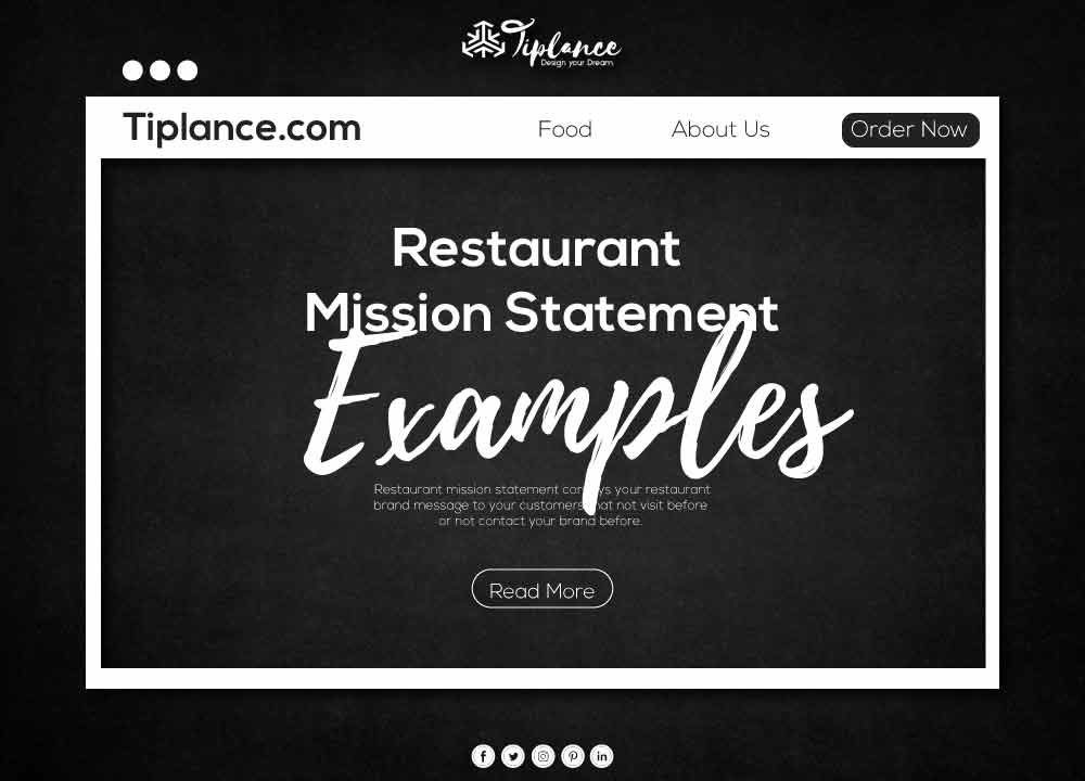 restaurant Mission Statement Examples