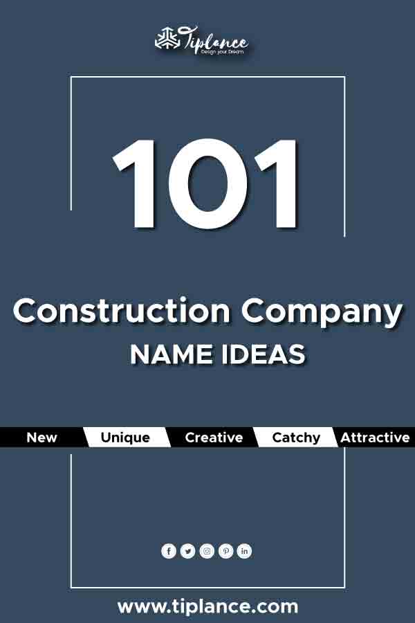 Good construction company names