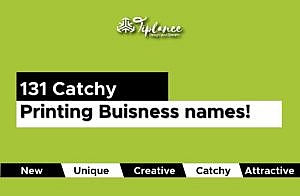 Printing business name ideas