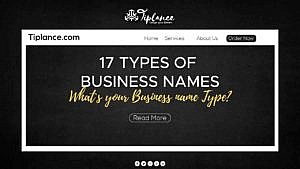 Types of Business name