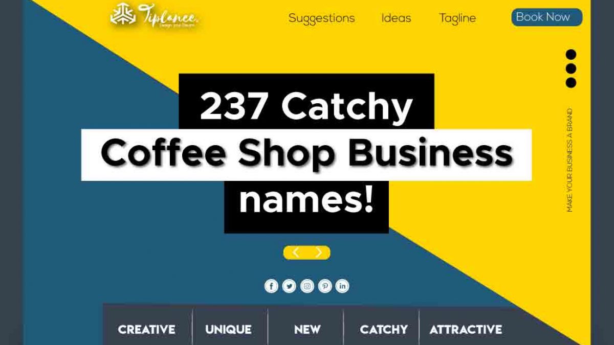18 Coffee Shop names and New Cafe Business Name Ideas.   Tiplance