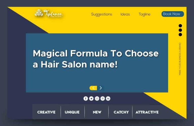 163 Creative Hair Salon Name Ideas to Start New Business. Tiplance