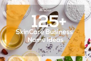 Skin Care Business Name Ideas