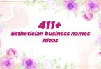 Esthetician business names Ideas