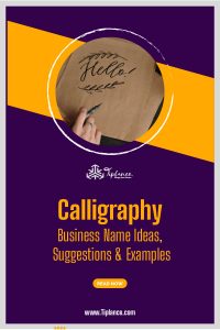 Important factors to naming your Calligraphy Business as a Brand.