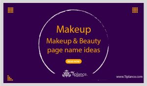 Creative Makeup & Beauty page name