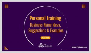 Personal training business names