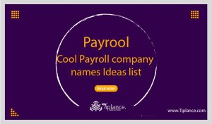 Creative payroll company names