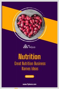 Nutrition Business Names Ideas from Australia
