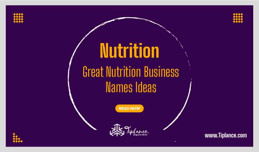 Nutrition Business Names Ideas from the United States