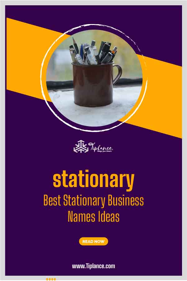 Stationary Business Names Ideas from Australia
