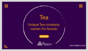 Tea Brand Names