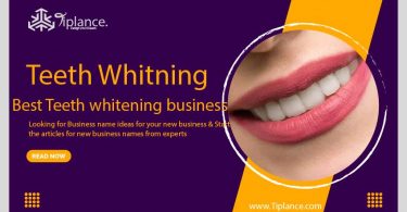 Teeth whitening business names