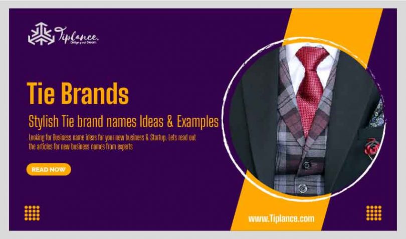 Tie brand names