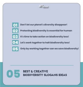 Best Biodiversity Slogans Ideas & Examples