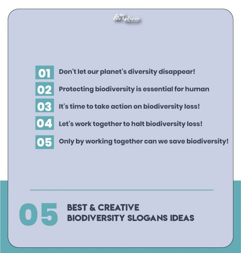 101+ Best Biodiversity Slogans Ideas & Examples - Tiplance