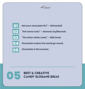 Best Candy Slogans Ideas & Examples
