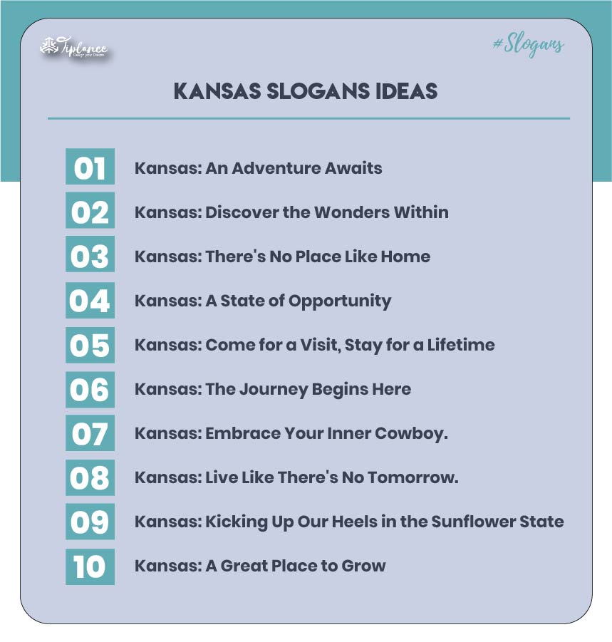 Best Kansas Slogans Ideas