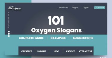 Best Oxygen Slogans Ideas & Examples