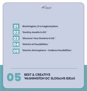 Best Washington dc Slogans Ideas & Examples