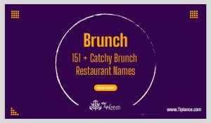 Brunch Restaurant Names'