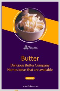 Butter Name Ideas