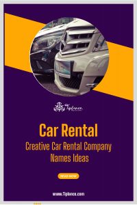 Car Rental Company Names Ideas