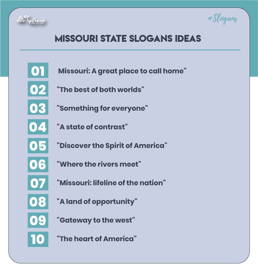 Catchy Missouri State Slogans Examples