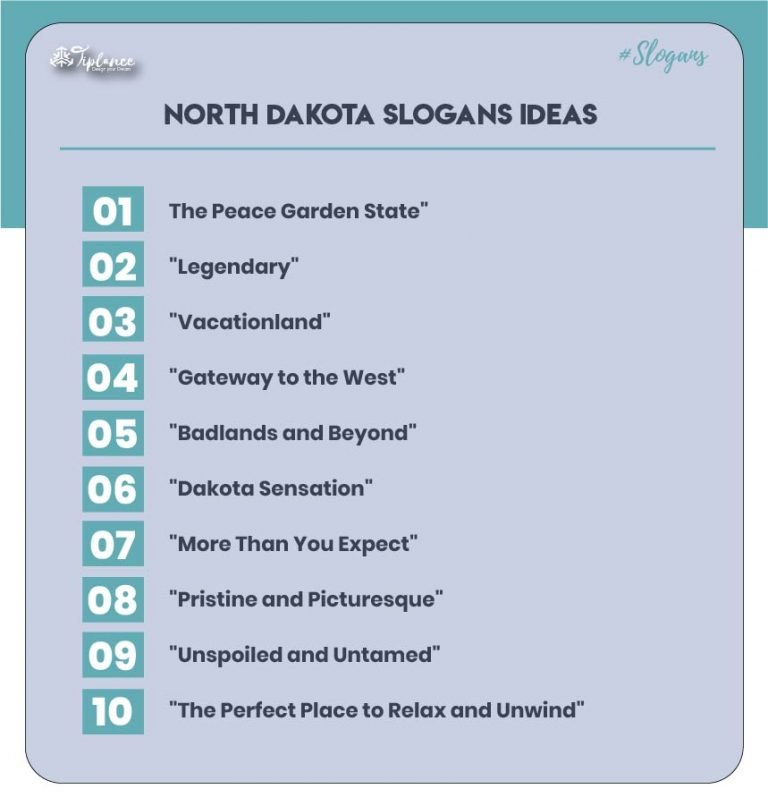 107+ Creative North Dakota Slogans Examples & suggestions