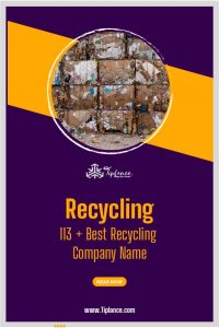 Creative Recycling Company Name
