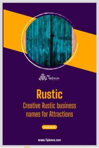 Creative Rustic business name