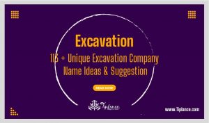 Excavation Company Name