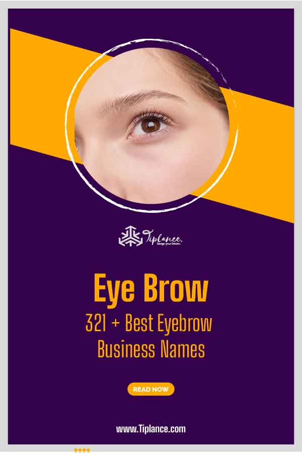 Eyebrow Business Names Ideas