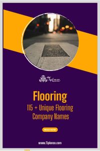 Flooring Company Name Ideas