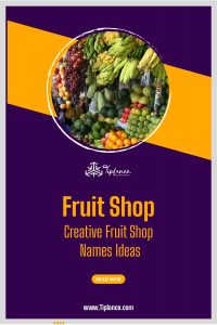 Fruit Shop Names Ideas