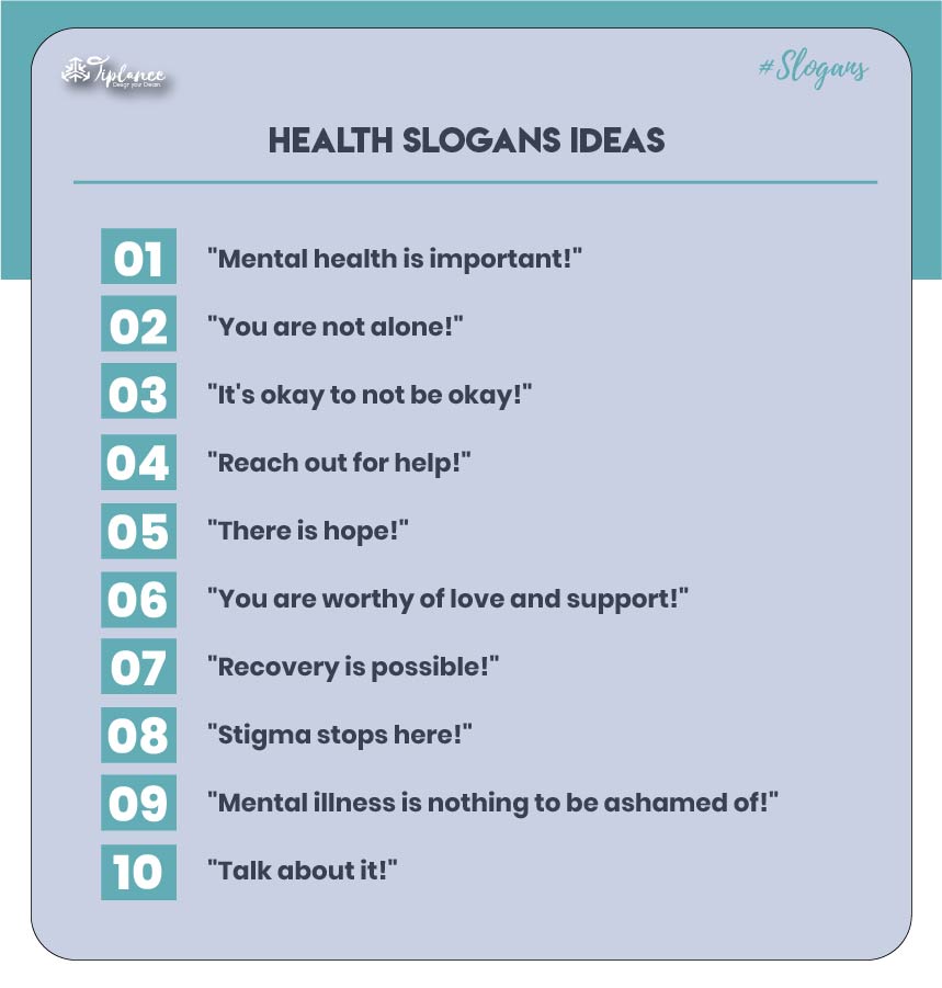 Health Slogans Ideas & Taglines