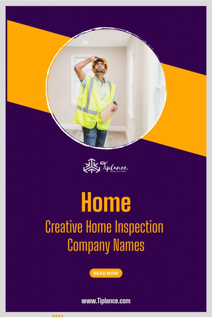 Home Inspection Company Names