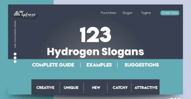 Hydrogen Slogans