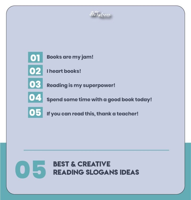 113+ Creative Slogan About Reading Ideas & Examples Tiplance