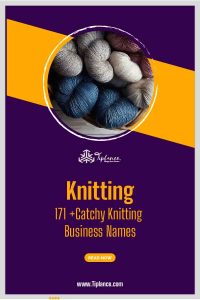 Knitting Business Names Ideas