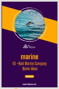 Marine Company Name Ideas